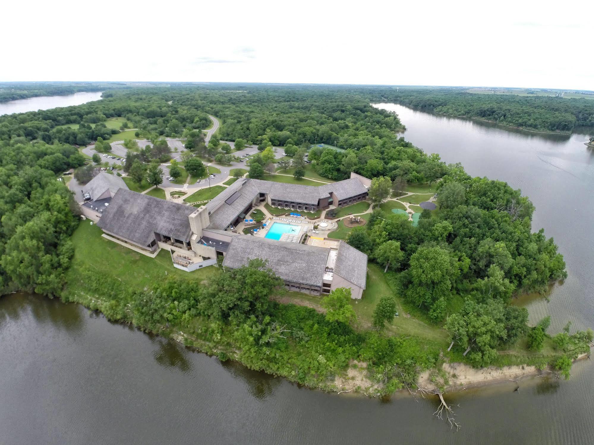 Deer Creek State Park Lodge And Conference Center Crownover Mill エクステリア 写真